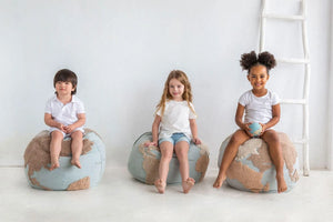 Pouf Mapa Mundo – Lorena Canals – imagem 3