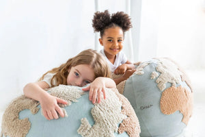 Pouf Mapa Mundo – Lorena Canals – imagem 4