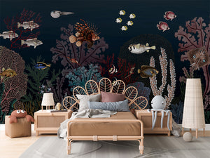 Mural Roaring Reef | Kikki Belle – Kikki Belle – imagem 4