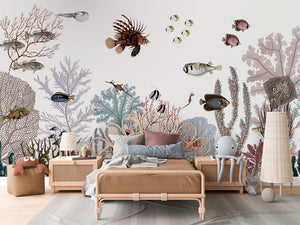 Mural Roaring Reef | Kikki Belle – Kikki Belle – imagem 9