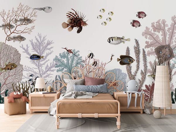 Mural Roaring Reef | Kikki Belle – Kikki Belle – imagem 9