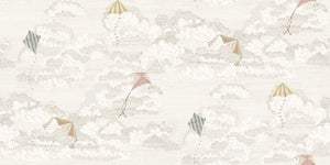 Mural Bonnie and Kites – Areia – amostra do padrão