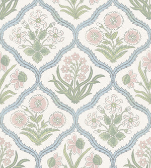 Papel de Parede Rosa – Pastel – amostra do padrão
