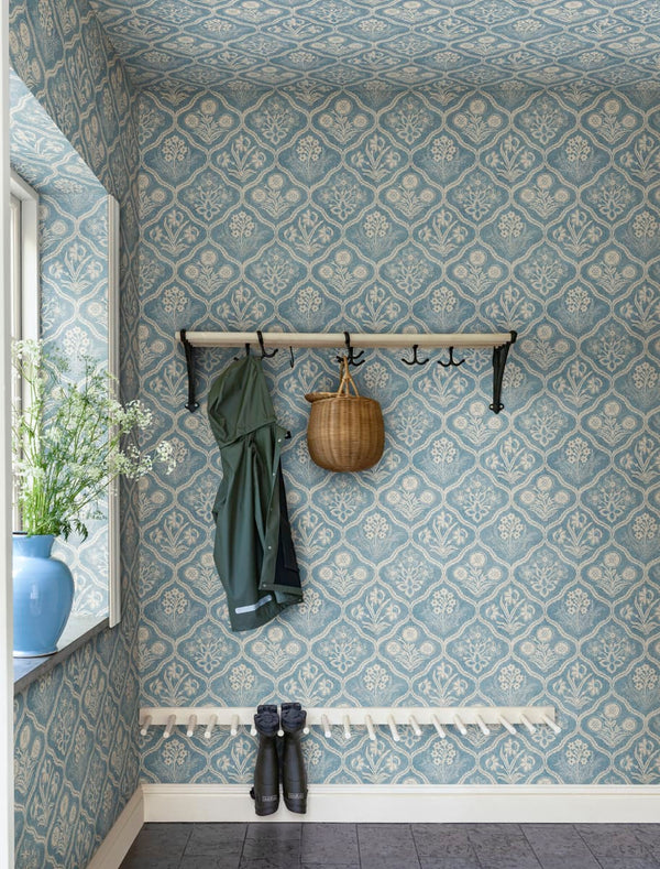 Papel de Parede Rosa – Sandberg – ambiente 1
