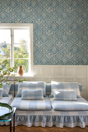 Papel de Parede Rosa – Sandberg – ambiente 5