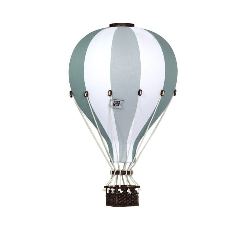 Balão Decorativo Cinza/Verde-M Super Balloon - decoração infantil