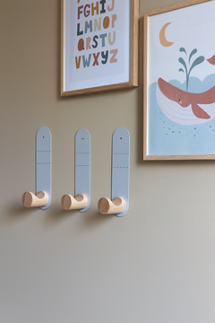 SILMU — Gancho de parede e porta — FitWood