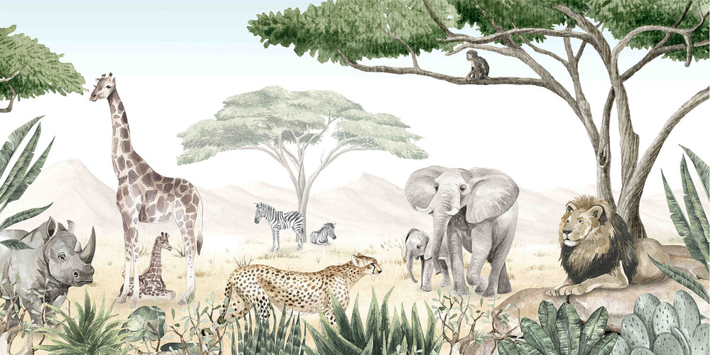 Mural Savannah Jive | Kikki Belle – Kikki Belle