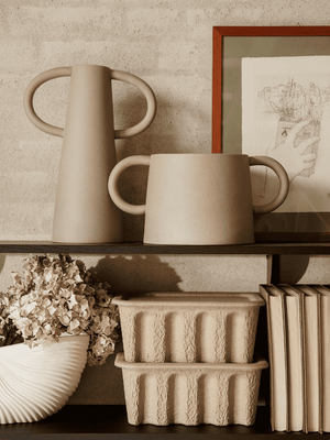 Caixa de Pasta de Papel - Conjunto de 2 – Ferm Living – imagem 2