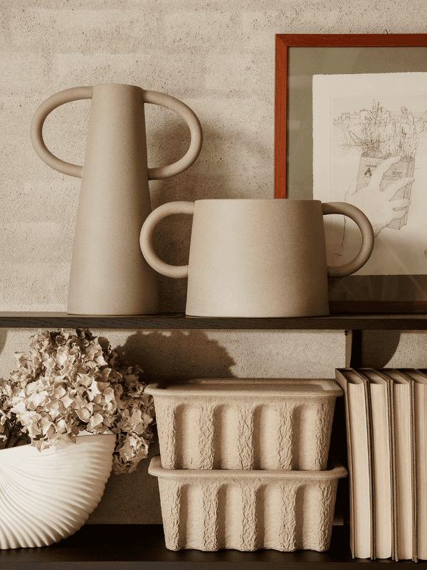 Caixa de Pasta de Papel - Conjunto de 2 – Ferm Living – imagem 2
