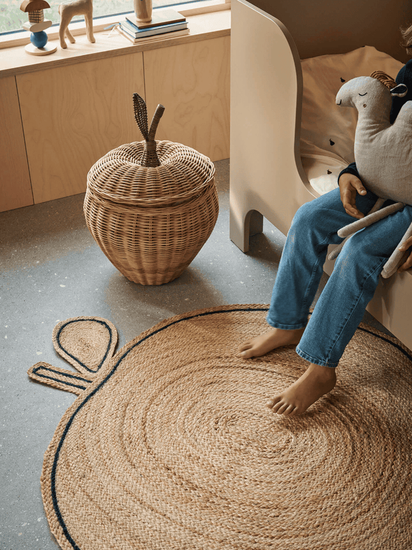 Cesta Trançada Maçã – Ferm Living – imagem 3