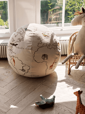 Pouf Mundo – Ferm Living – imagem 3