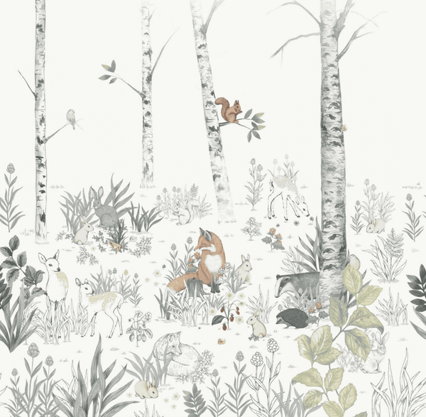 Mural Floresta Mágica – Boråstapeter – Boråstapeter – imagem 2