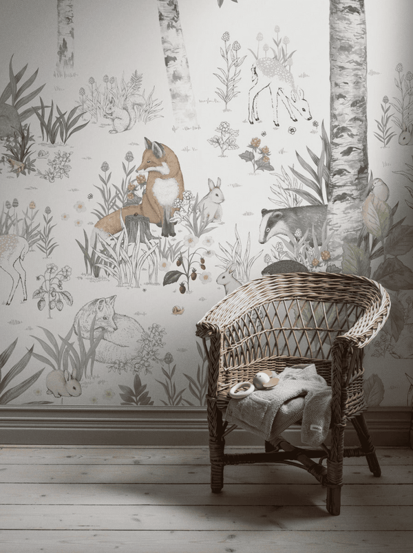 Mural Floresta Mágica – Boråstapeter – Boråstapeter – imagem 3