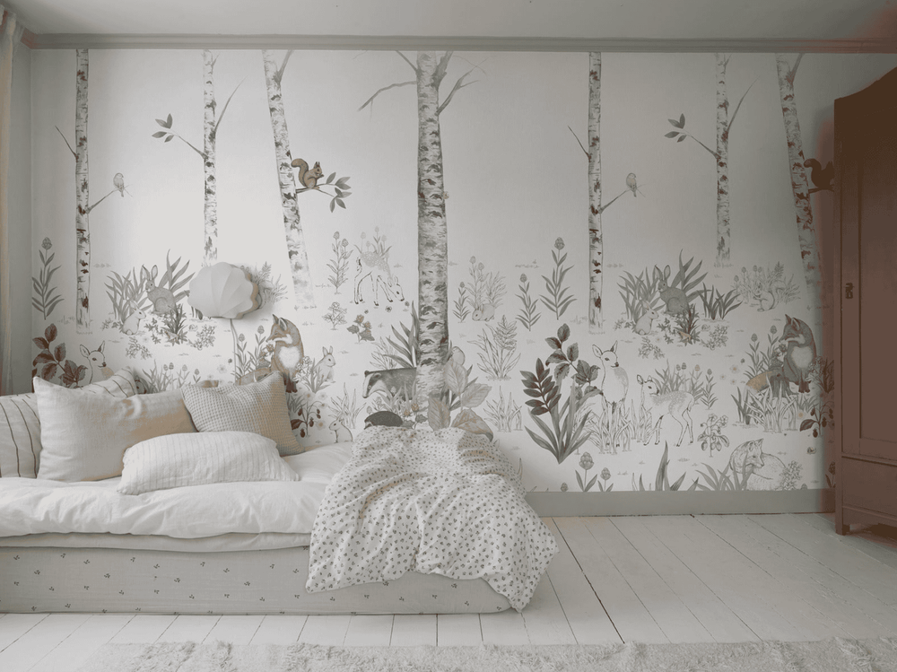 Mural Floresta Mágica – Boråstapeter – Boråstapeter
