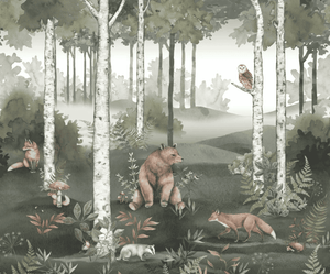 Mural Wild Forest – Boråstapeter – Boråstapeter