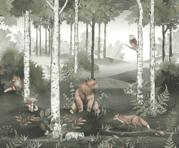 Mural Wild Forest – Boråstapeter – Boråstapeter