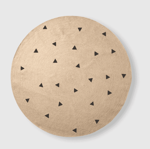 Tapete de Juta Triângulos – Ferm Living – imagem 2