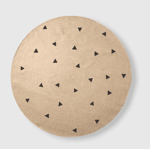 Tapete de Juta Triângulos – Ferm Living – imagem 2