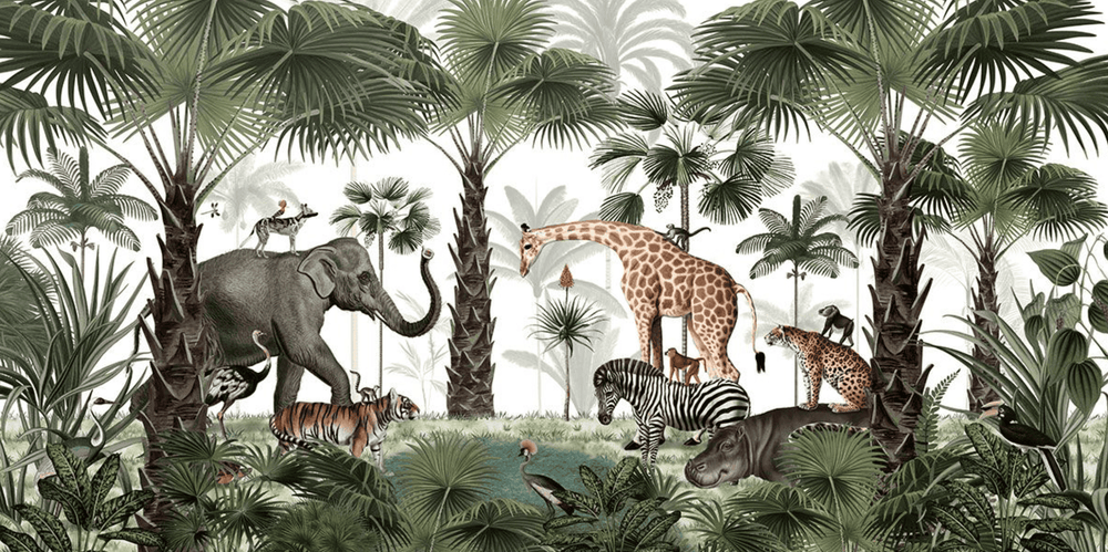 Mural Reino Animal – Kikki Belle