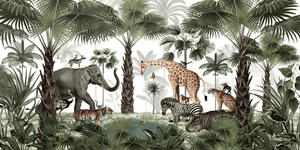 Mural Reino Animal – Kikki Belle
