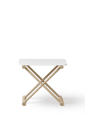 Mesa de Cabeceira Baixa infantil Camp Branca – Oliver Furniture