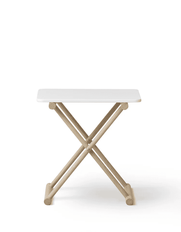 Mesa de Cabeceira Alta Camp Branca – Oliver Furniture