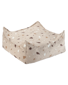 Square Ottoman Terrazzo Sand - imagem principal