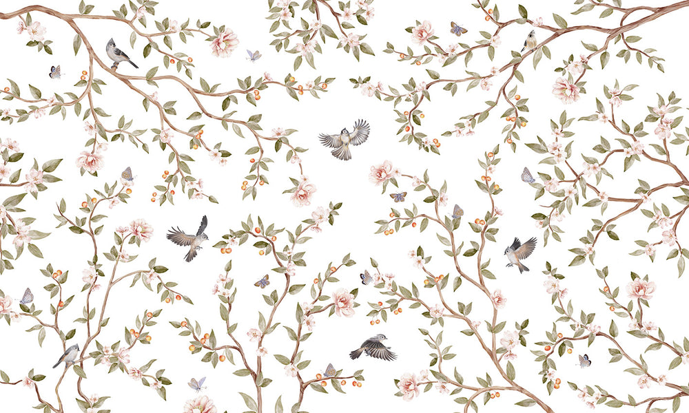 Mural Summer Roses | Kikki Belle – Kikki Belle
