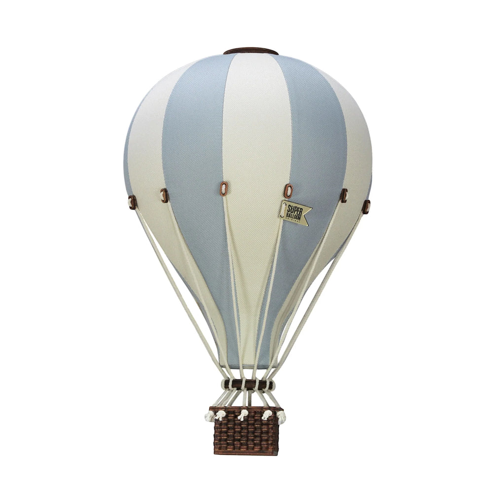 Balão Decorativo Azul Inglês/Crú- L Super Balloon - decoração infantil