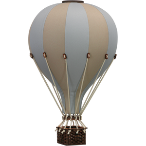 Balão Decorativo Azul Inglês/Beige- M Super Balloon - decoração infantil