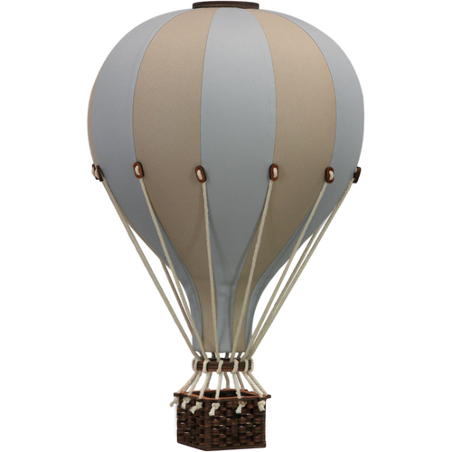 Balão Decorativo Azul Inglês/Beige- M Super Balloon - decoração infantil