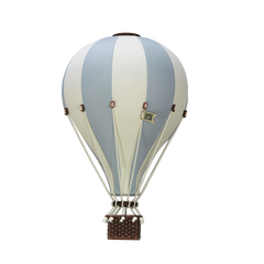 Balão Decorativo Azul Inglês/Crú- M Super Balloon - decoração infantil
