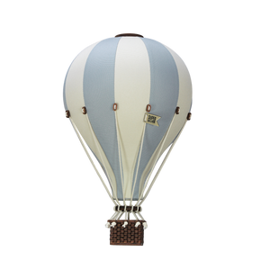 Balão Decorativo Azul Inglês/Crú- M Super Balloon - decoração infantil