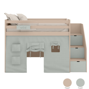 Cama Loft com Escadas de Arrumação – Muba Design – imagem 4