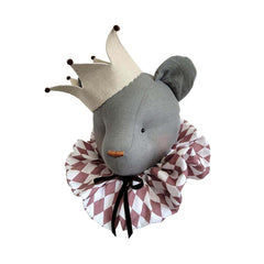 Urso grafite com coroa dourada – Love Me Decoration