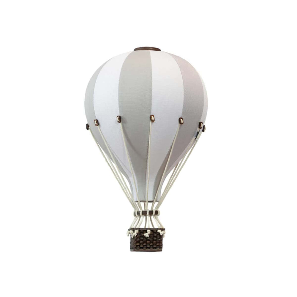Balão Decorativo Cinza/Branco - M – Super Balloon