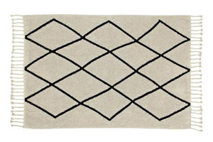 Tapete Lavável Berbere Beige 140x200cm – Lorena Canals