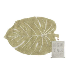 Tapete Mini Monstera Olive 75x100 – Lorena Canals