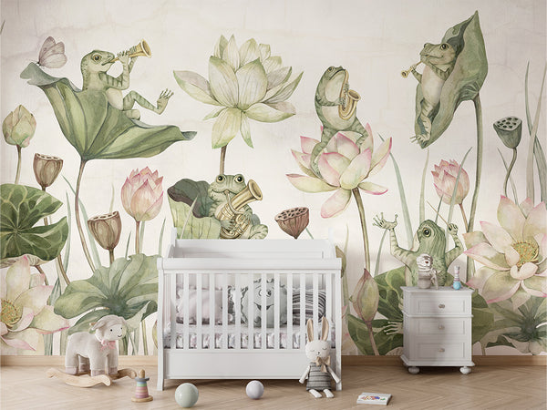 Mural Water Lily Orchestra | Kikki Belle – Kikki Belle – imagem 2