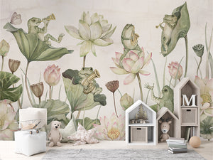 Mural Water Lily Orchestra | Kikki Belle – Kikki Belle – imagem 3