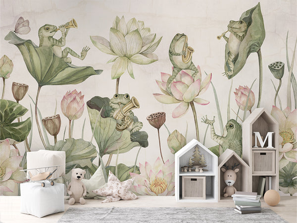 Mural Water Lily Orchestra | Kikki Belle – Kikki Belle – imagem 3