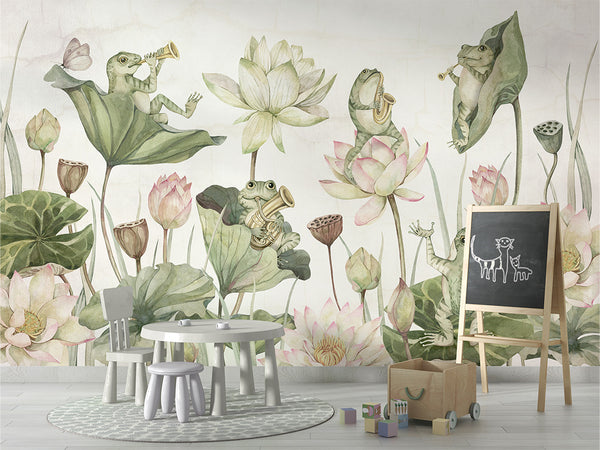 Mural Water Lily Orchestra | Kikki Belle – Kikki Belle – imagem 4