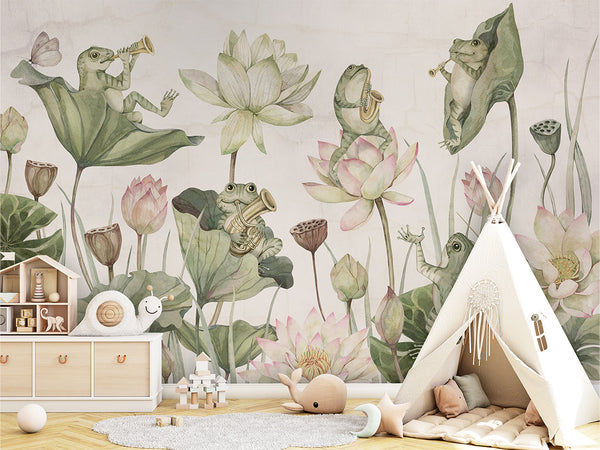 Mural Water Lily Orchestra | Kikki Belle – Kikki Belle – imagem 5