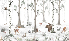 Mural White Forest | Kikki Belle – Kikki Belle