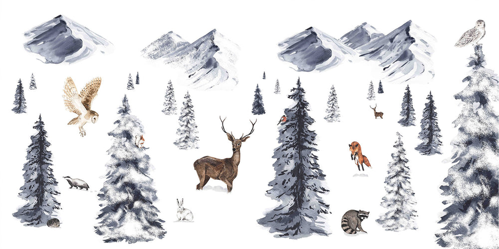 Mural Winter Wonderland | Kikki Belle – Kikki Belle
