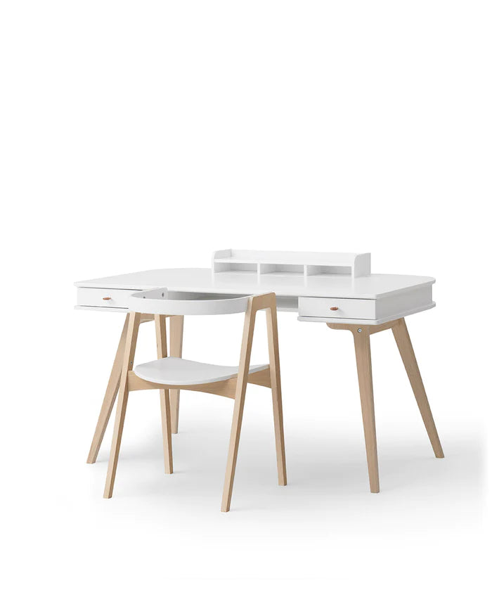 Secretária Wood 66 cm e Cadeira – Oliver Furniture