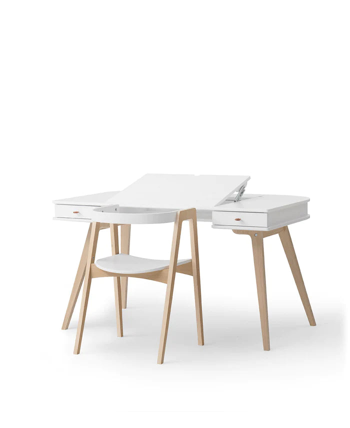 Secretária Wood 66 cm e Cadeira – Oliver Furniture