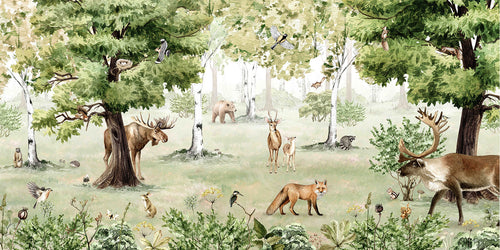 Mural Woodland Wonders | Kikki Belle – Kikki Belle