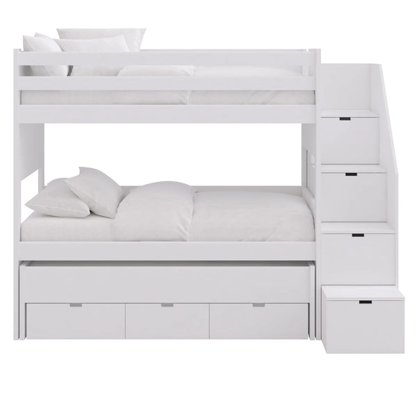 Beliche XL com cama gavetão amovível e escadas com arrumação – Muba – imagem 2